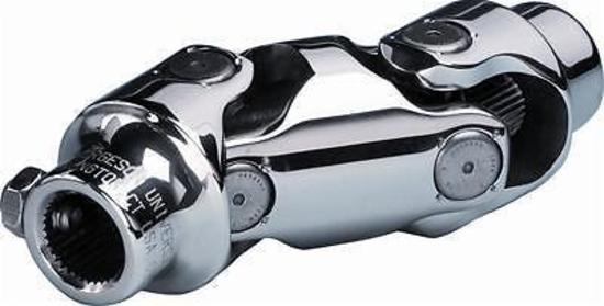 Borgeson BOR144952 Polished Double Needle Bearing Universal Joint 3/4"DD x 1"DD