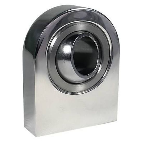 Borgeson BOR690000 Polished S/Steel Support Bearing For 3/4"Steering Shafts