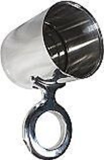 Borgeson BOR902004 3-1/8" Polished Billet Tachometer Cup 1-3/4" Column Mount