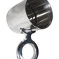 Borgeson BOR904005 Brushed Billet Aluminium Tachometer Cup 2" - Column Mount Fits Autometer Traditional Series Tachometers