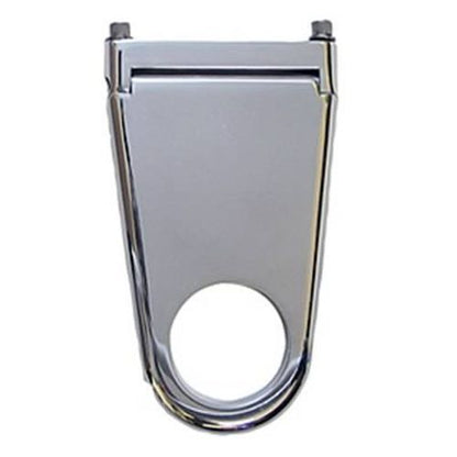 Borgeson 911225 Column Drop, Blank Style, 2-1/4in. Column X 5in. Drop, Polished Aluminum