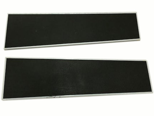 Brookville Roadsters BRA-185-B2SS 1930 Model A Running Boards w/ Mat And Ss Trim Bra-185-B2 Ss