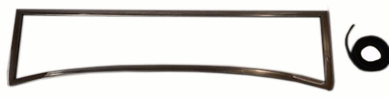 Brookville Roadsters BRB-1070-CH3 1932 Ford 3" Plain Windshield