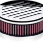 Billet Specialties BS15120 6-3/8" X 3" Air Cleaner Polished Alloy Ball-Milled