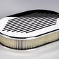 Billet Specialties BS15320 Small Oval Polished Air Cleaner 11.875 X 8.375 X 3"
