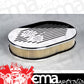 Billet Specialties BS15327 Small Oval Polished Air Cleaner 11.875 X 8.375 X 3"