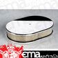 Billet Specialties BS15329 Oval Plain Polished Air Cleaner 11.875 X 8.375 X 3"