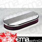 Billet Specialties BS15650 Polished Dual Quad Oval Air Cleaner 17.6"L X 9.375"W