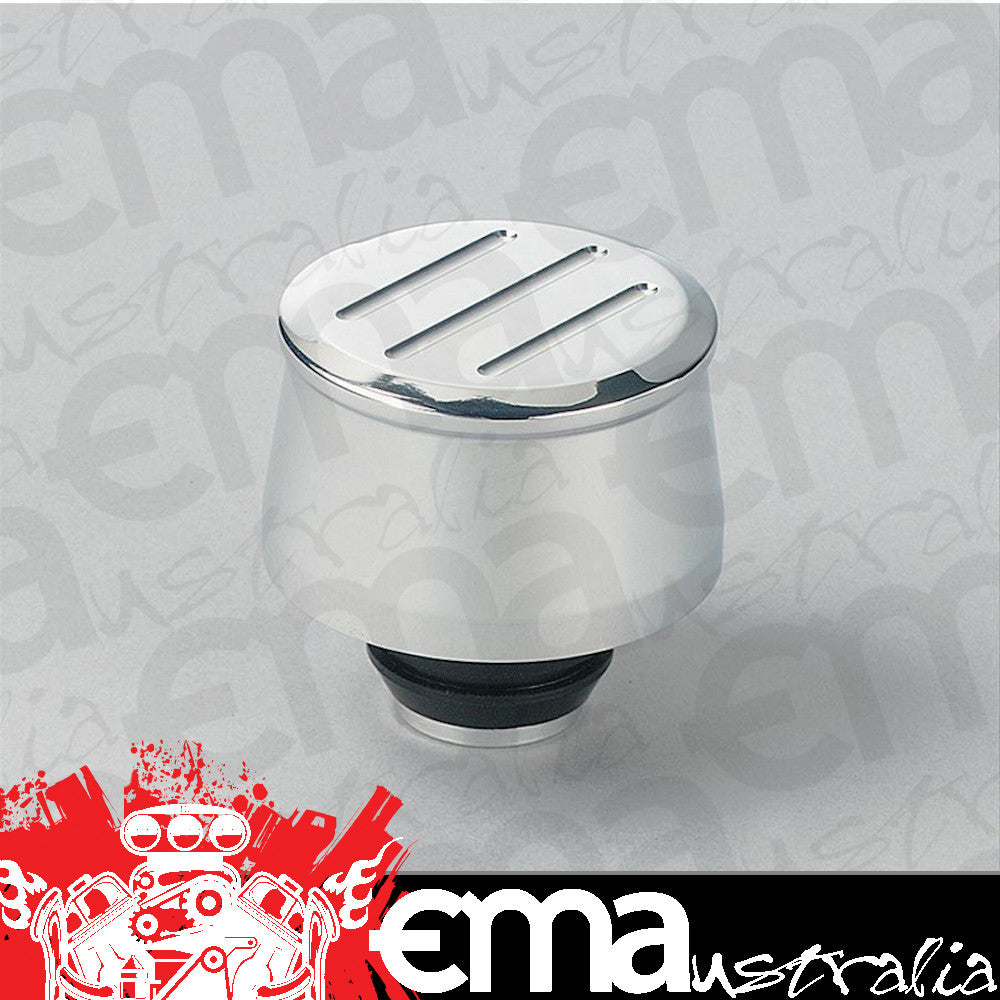 Billet Specialties BS20820 Polished Alloy Valve Cover Breather Ball Milled