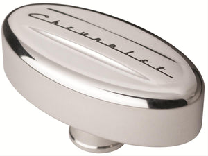 Billet Specialties BS20923 Polished Alloy Retro Breather Chevrolet Logo