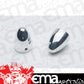 Billet Specialties BS248810 Polished Alloy Wiper Stem Covers Bullet Post Style