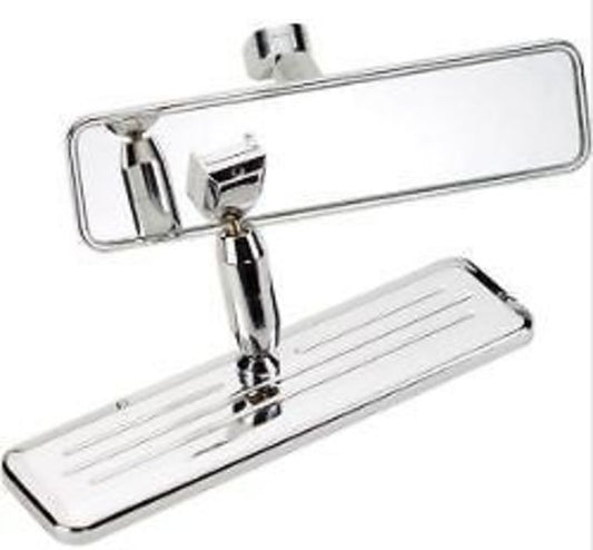 Billet Specialties BS257330 Polished Aluminium Interior Mirror Plain Style