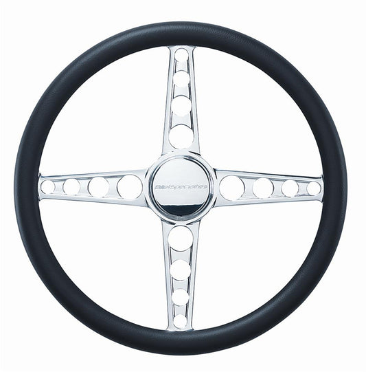 Billet Specialties BS29540 14" Billet "Sprint" Steering Wheel Half Wrap, Horn And Adapter Sold Separately