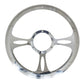 Billet Specialties BS30175 Fastlane 14" Steering Wheel Wrap Not Included