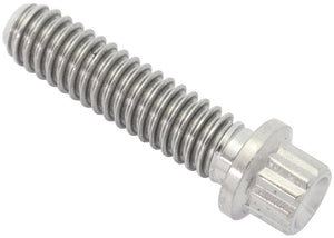 Aeroflow AF3511-1000 1/4" UNC TITANIUM BOLT 1.00" UHL 12 POINT SINGLE 1/4-20"
