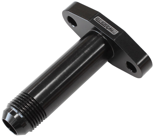 Aeroflow AF463-06L Turbo Drain Adapter -10AN Long50.8mm Hole Centre O-Ring Seal
