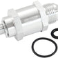 Aeroflow AF616-06S M10 X 1.0MM X -6AN CHECK VALVESILVER MALE TO MALE BOSCH PUMP