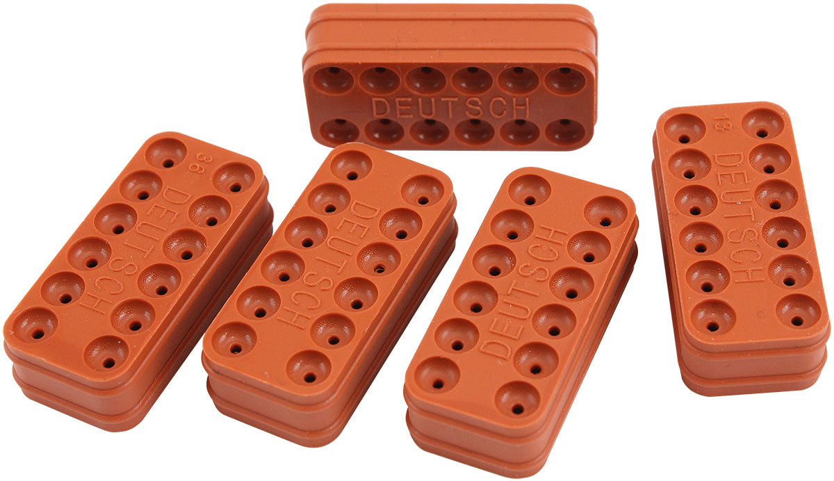 Aeroflow AF49-9145 Weathertight Dtm Wire Seal 12 Pin Pack Of 5 Deutsch Conne