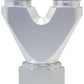 Aeroflow AF146-08-06S U Block Female -8 to 2 X -6AN Male Nipples Straight Outlet