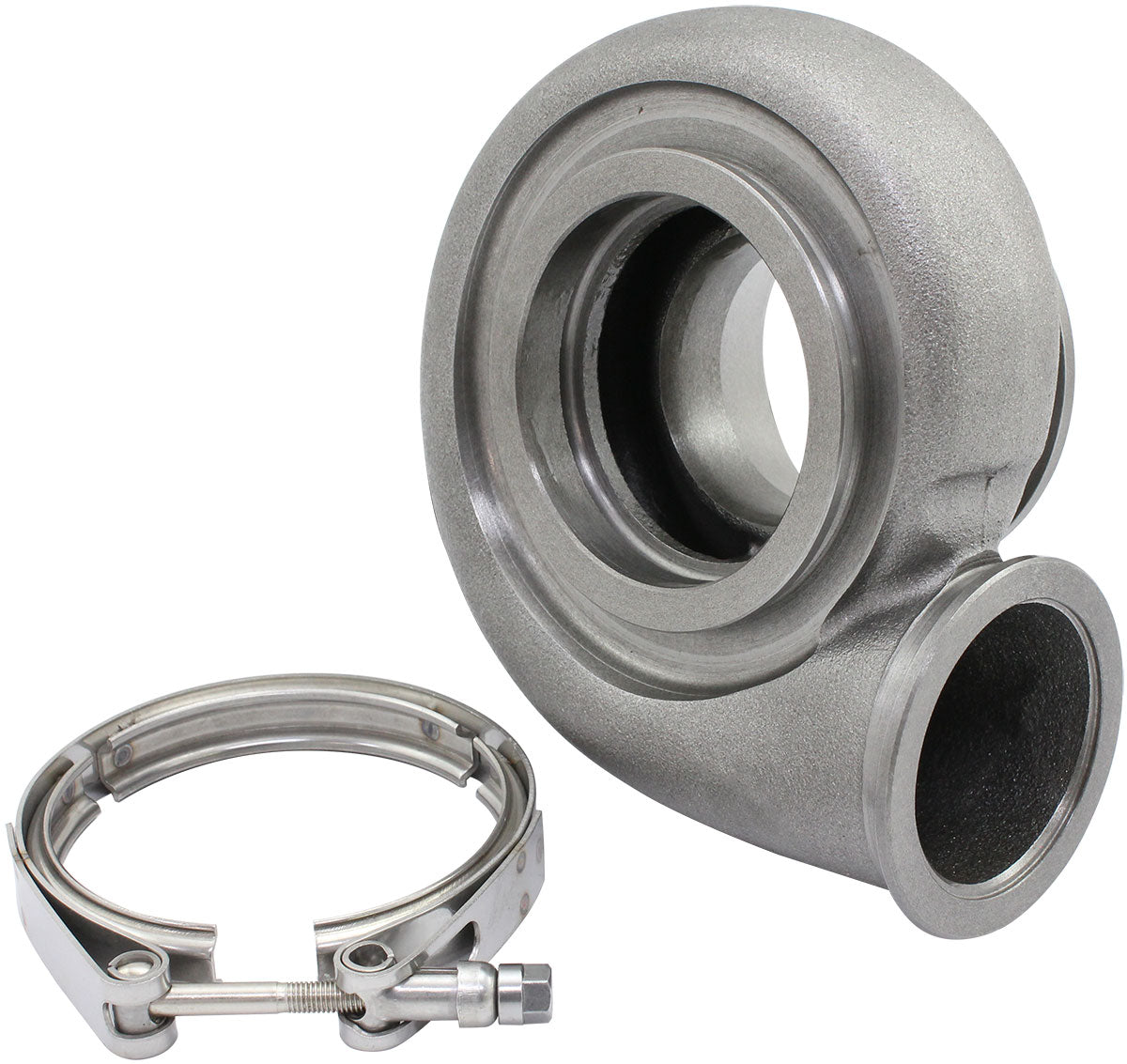 Aeroflow AF8050-1061 Boosted V-Band Housing 1.01 Cast Iron Housing B5455 B5855 G30 Aeroflow - Af 8050-1061
