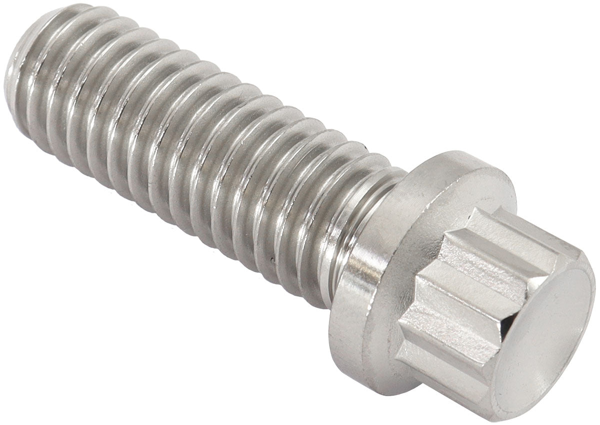 Aeroflow AF3516-1250 7/16" UNC Titanium Bolt 1.25" UHL 12 Point Single 7/16-14"