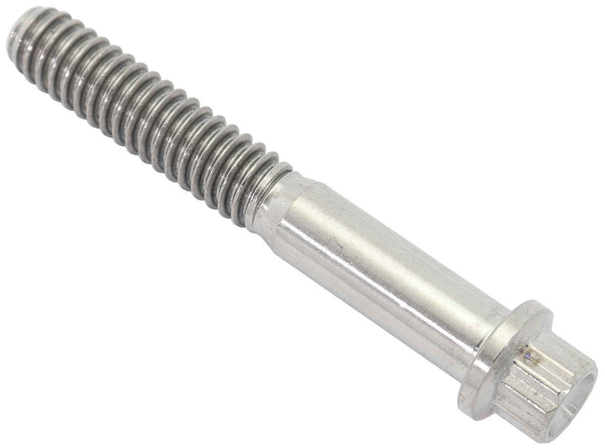 Aeroflow AF3511-1750 1/4" UNC TITANIUM BOLT 1.75" UHL 12 POINT SINGLE 1/4-20"