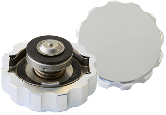 Aeroflow AF64-5043S Large Radiator Cap 42mm 1.1Barcomplete Billet Cover 16 PSI