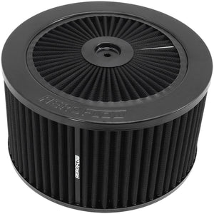 Aeroflow AF2251-1375 9" X 5" Full Flow Air Cleanerassembly 5-1/8" Black Cotton
