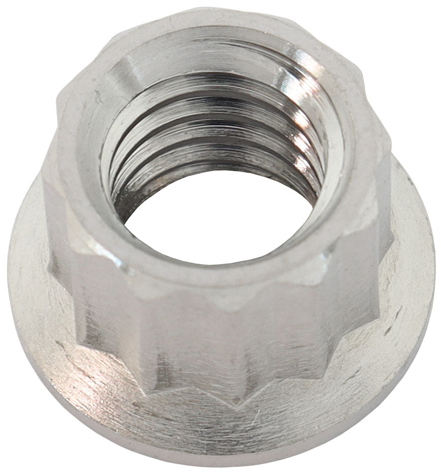 Aeroflow AF3512-0010 5/16" UNC TITANIUM NUT 12 POINT SINGLE 5/16-18"