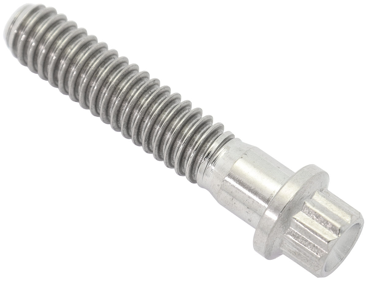 Aeroflow AF3511-1250 1/4" UNC TITANIUM BOLT 1.25" UHL 12 POINT SINGLE 1/4-20"