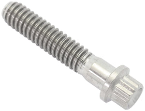 Aeroflow AF3511-1250 1/4" UNC TITANIUM BOLT 1.25" UHL 12 POINT SINGLE 1/4-20"