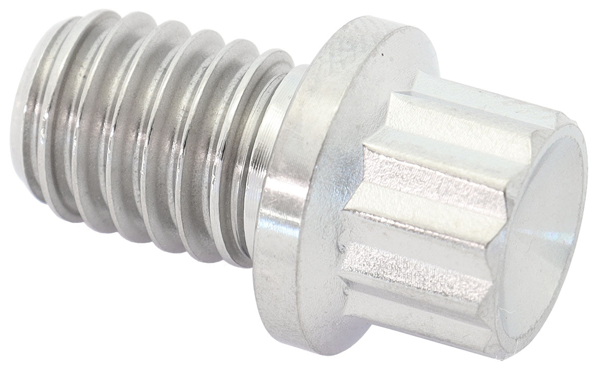 Aeroflow AF3514-0500 3/8" UNC TITANIUM BOLT 0.500" UHL 12 POINT SINGLE 3/8-16"