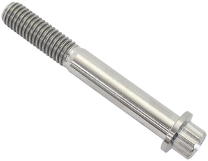 Aeroflow AF3502-2362 M8x1.25 TITANIUM BOLT 60mm UHL12 POINT SINGLE M8 x 1.25mm
