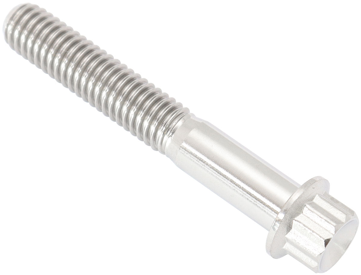 Aeroflow AF3501-1574 M6X1.00 Titanium Bolt 40mm UHL12 Point Single M6 X 1.00mm