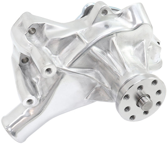 Aeroflow Performance Products AF64-2351P SMALL BLOCK CHEV LONG WATER PUMP POLISHED SBC Aeroflow - AF 64-2351P