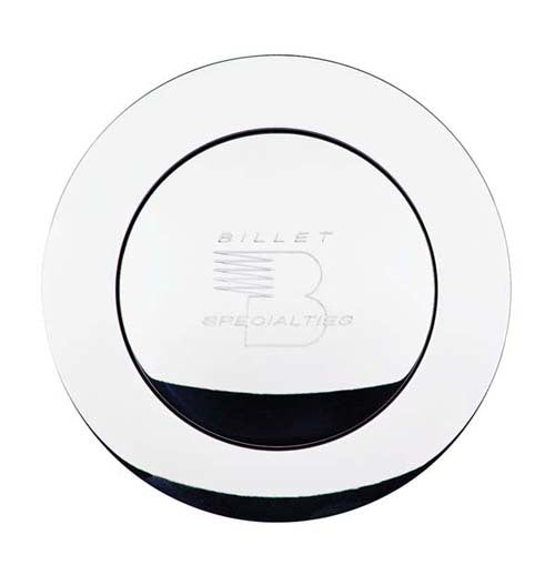 Billet Specialties BS32625 Billet Horn Button Large With Billetspecialties Logo