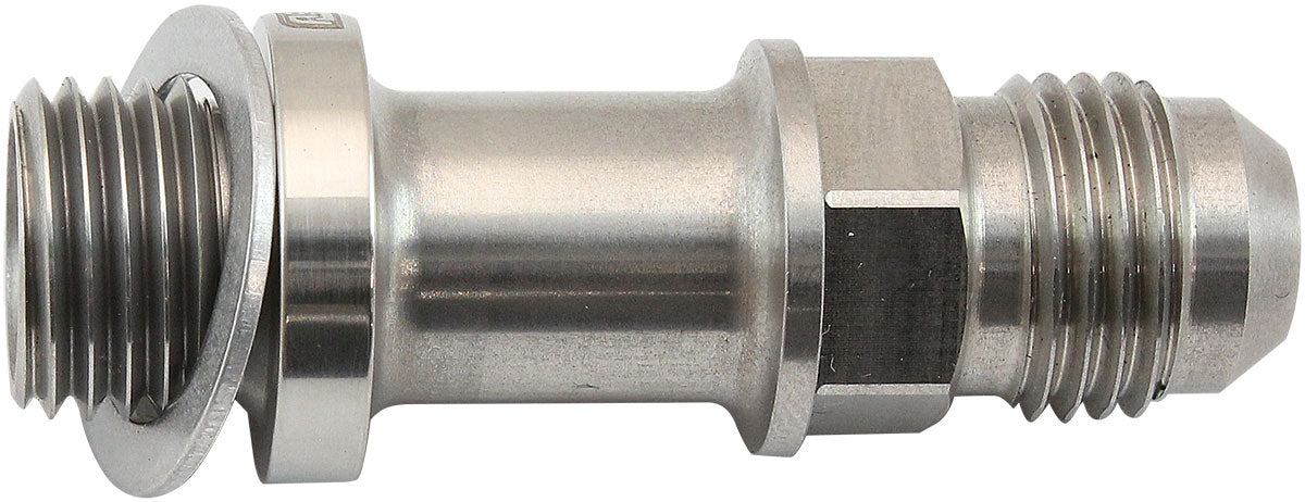 Aeroflow AF732-06LSS Metric M14 X 1.5mm To -6 Long Extension 51mm S/S Male -6AN