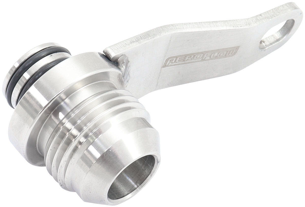 Aeroflow AF463-24 Subaru Turbo Oil Return -10AN Fitting Press In Ej20 Ej25