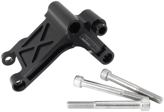 Aeroflow AF64-4098BLK CHEV LS ALTERNATOR BRACKET VE VF COMMODORE BELT LINE BLAC