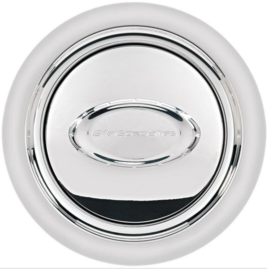 Billet Specialties BS32720 Pro Style Horn Button - Polished Smooth With Polished Logo