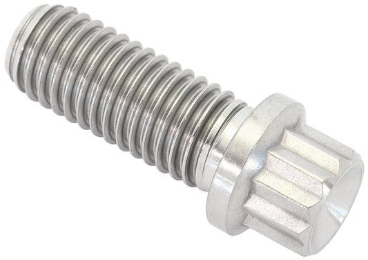 Aeroflow AF3504-0984 M10x1.50 TITANIUM BOLT 25mmUHL12 POINT SINGLE M10 x 1.50mm