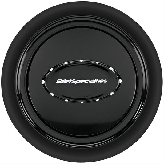Billet Specialties BS32729 Horn Button Smooth Black