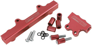 Aeroflow AF64-2213R ROTARY FUEL RAIL KIT SERIES 4 & 5. MAZDA RX7 RED GEN 2