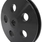 Aeroflow AF83-1003BLK POWER STEERING PULLEY SINGLE BLACK 5/8 SHAFT GM SAGINAW