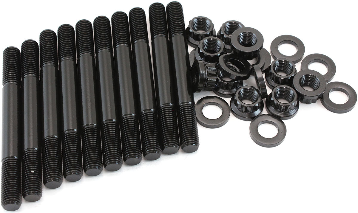 Aeroflow AF37-2250 Mitsubishi 4G63 Main Stud Kit 2 Bolt Evolution 2007 & Earlie