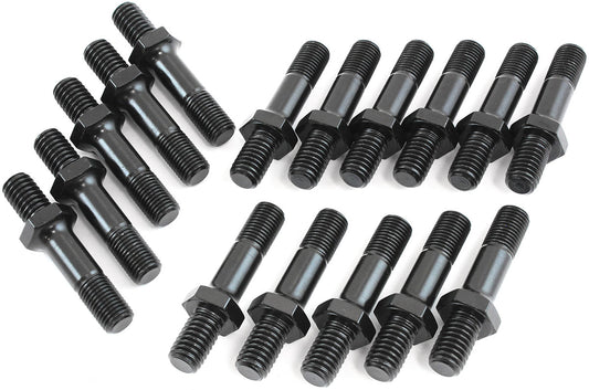 Aeroflow AF37-1100 Rocker Arm Studs 7/16" & 3/8" UHL 1.750" Ford Holden Chev 16Pack Aeroflow - Af37-1100