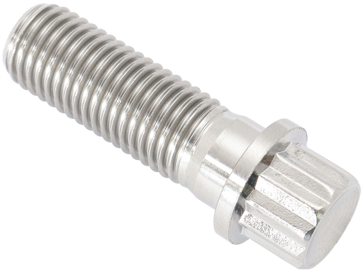 Aeroflow AF3503-1181 M10X1.25 Titanium Bolt 30mm UHL 12 Point Single M10 X 1.25mm