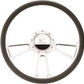 Billet Specialties BS34425 16.5" Billet "Vintec" Steering Wheel Half Wrap Horn Button And Adapter Sold Separately