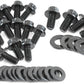Aeroflow AF37-2350 Small Block Chev Oil Pan Bolt Kit Std Gask 12 Point Black Sbc Aeroflow - Af 37-2350