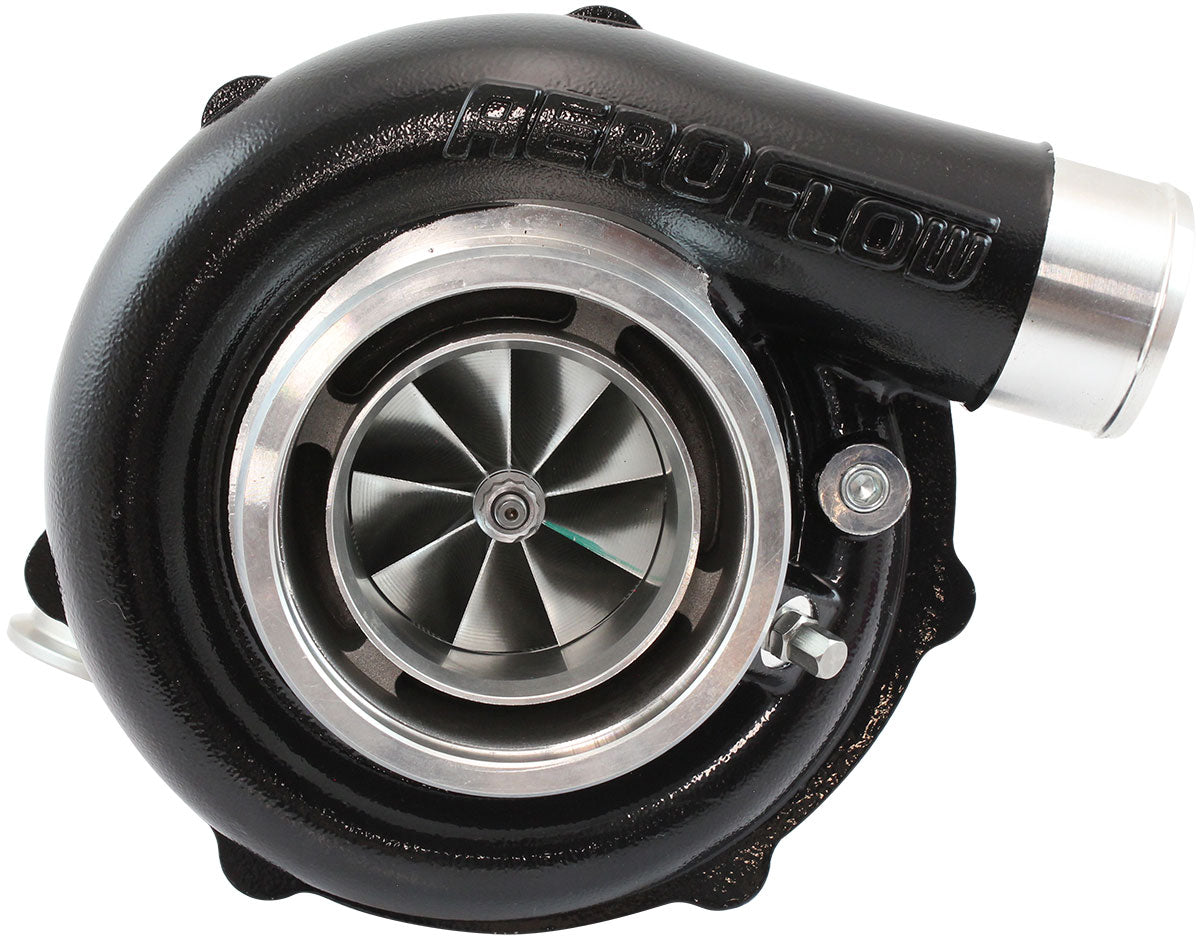 Aeroflow AF8005-3063BLK Boosted 6262.61 VBand FlANge V-Band Outlet G35 900 Black